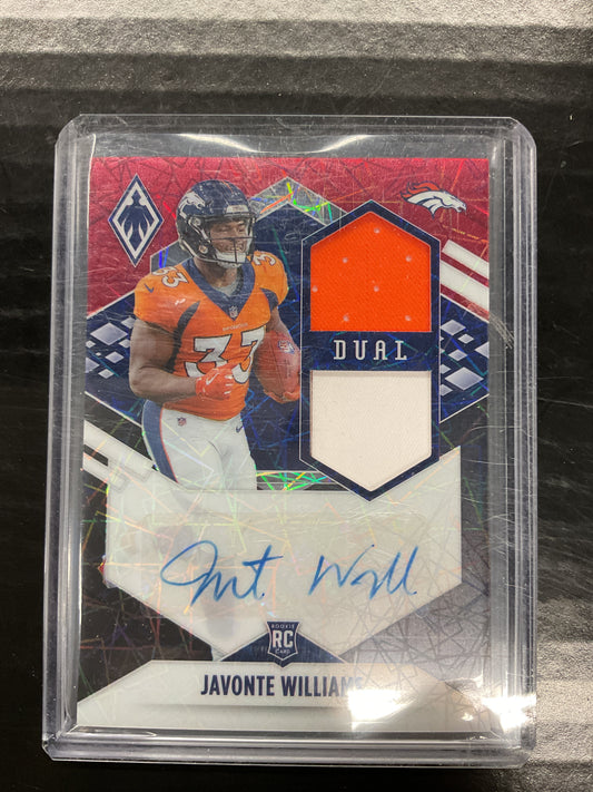 2021 Phoenix JaVonte Williams RPA Rc