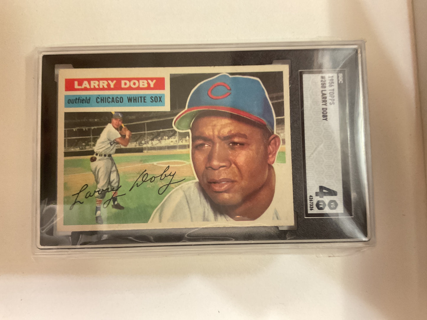 1956 Topps Larry Doby SGC4