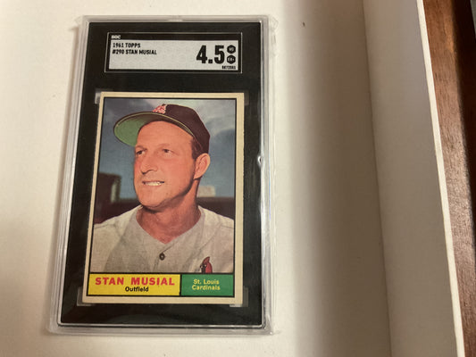 1961 Topps Stan Musial SGC 4.5
