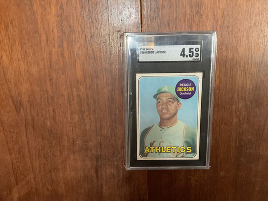 1969 Topps Reggie Jackson rc