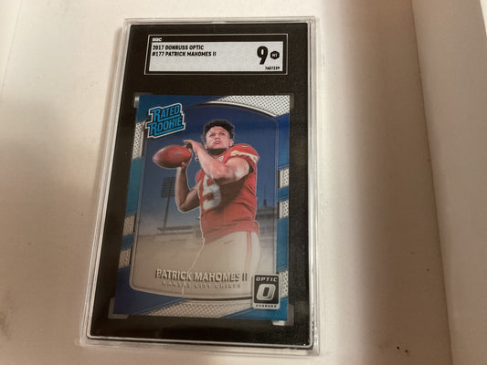 2017 Optic Patrick Mahomes rc