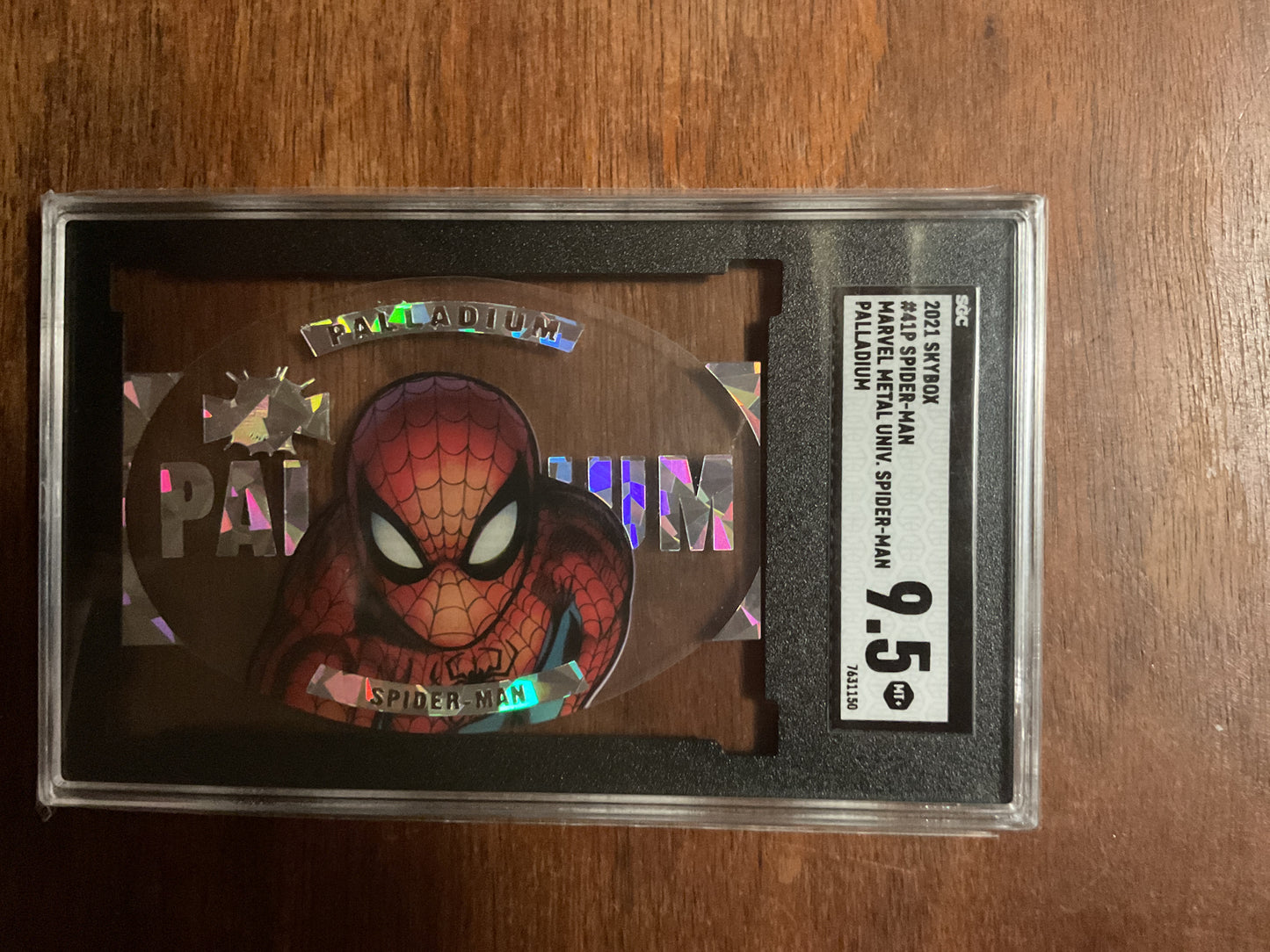 2021 Marvel Spider-Man Palladium