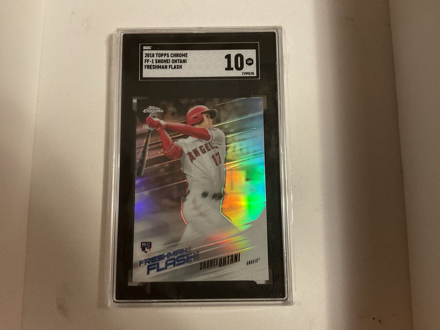 2018 Topps Chrome Shohei Ohtani rc