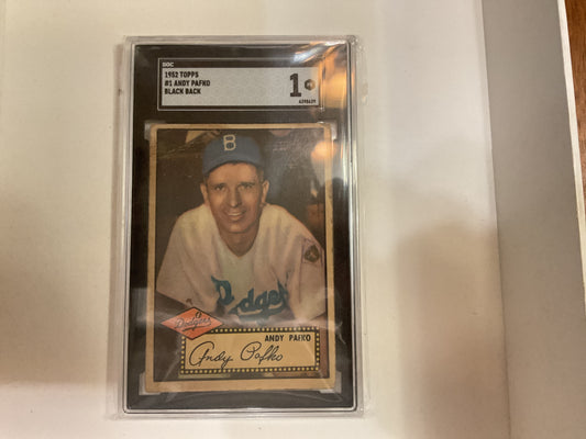 1952 Topps Andy Pafko SGC1