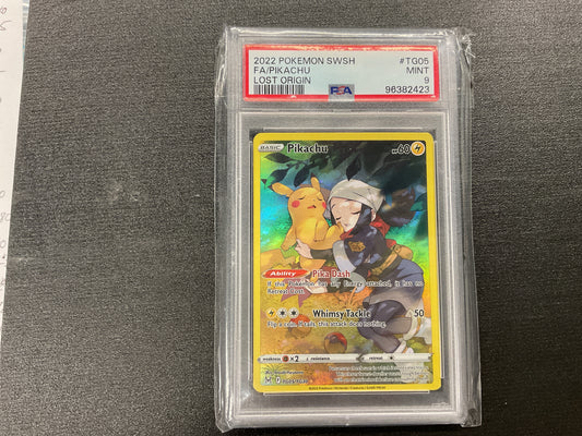 2022 FA/Pikachu. TG05. PSA 9