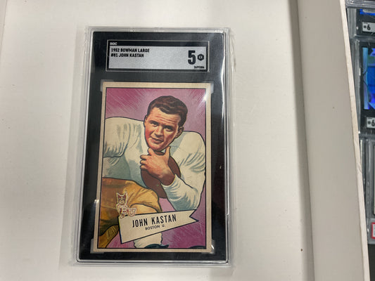 1952 Bowman John Kastan SGC 5