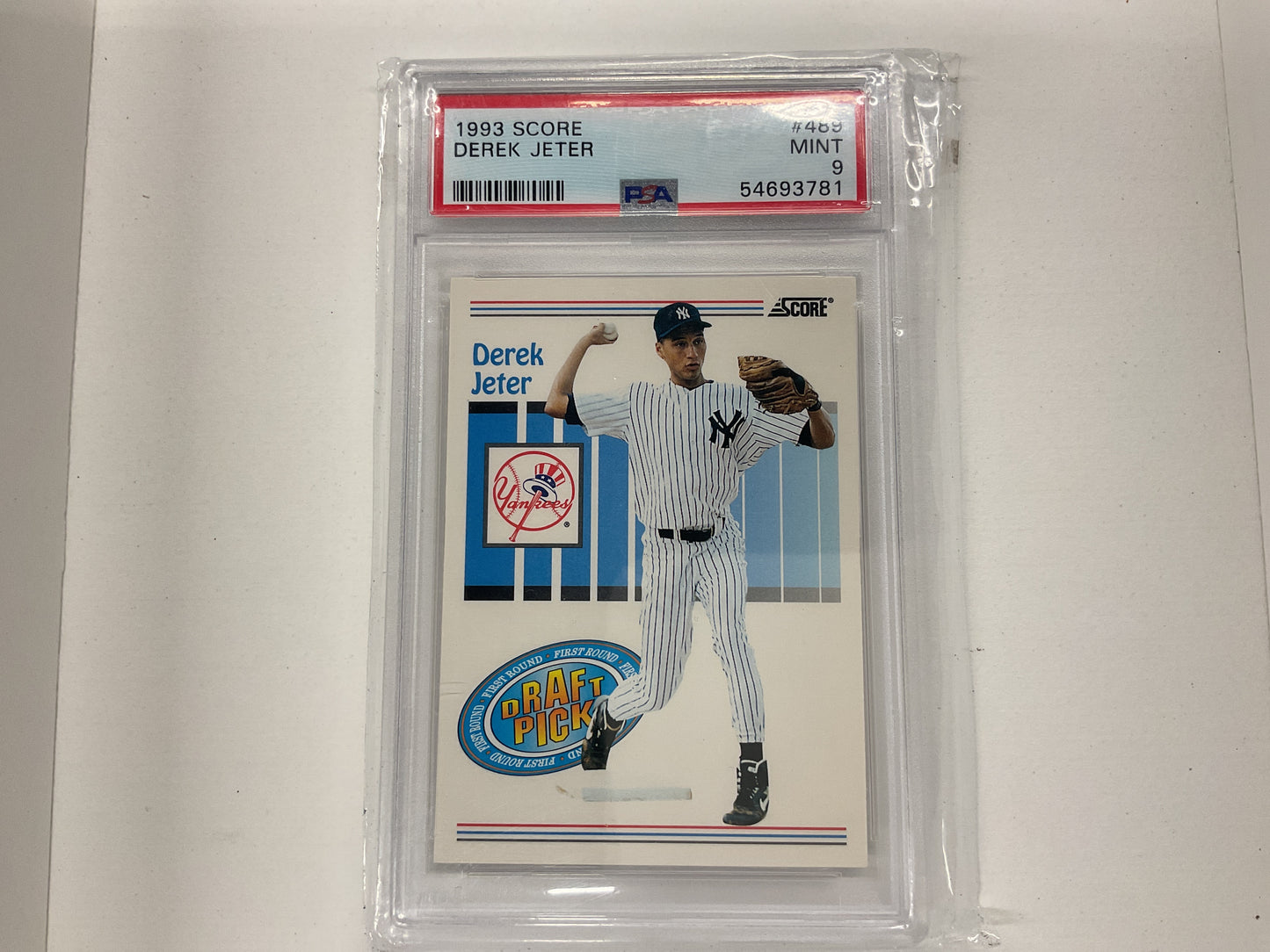 1993 Score Derek Jeter rc #489