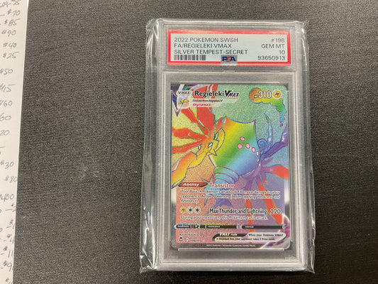 2022 FA/Regieleki Vmax PSA 10