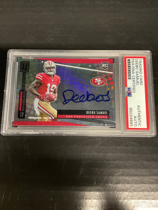 2019 Unparalleled Deebo Samuel auto
