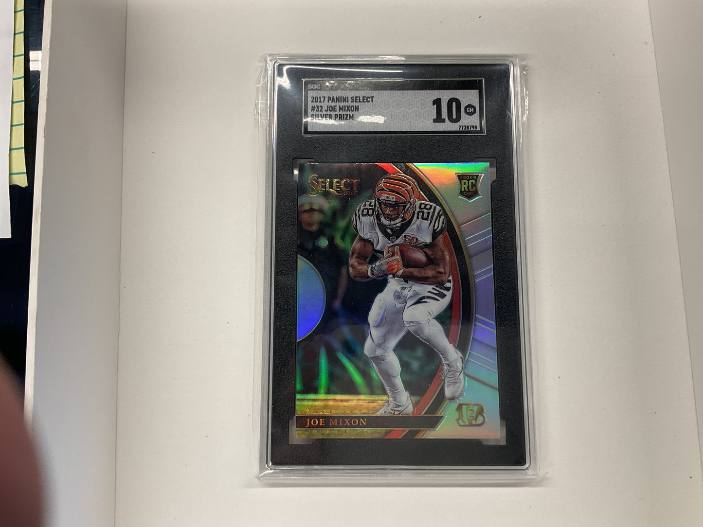 2017 Select Joe Mixon silver rc