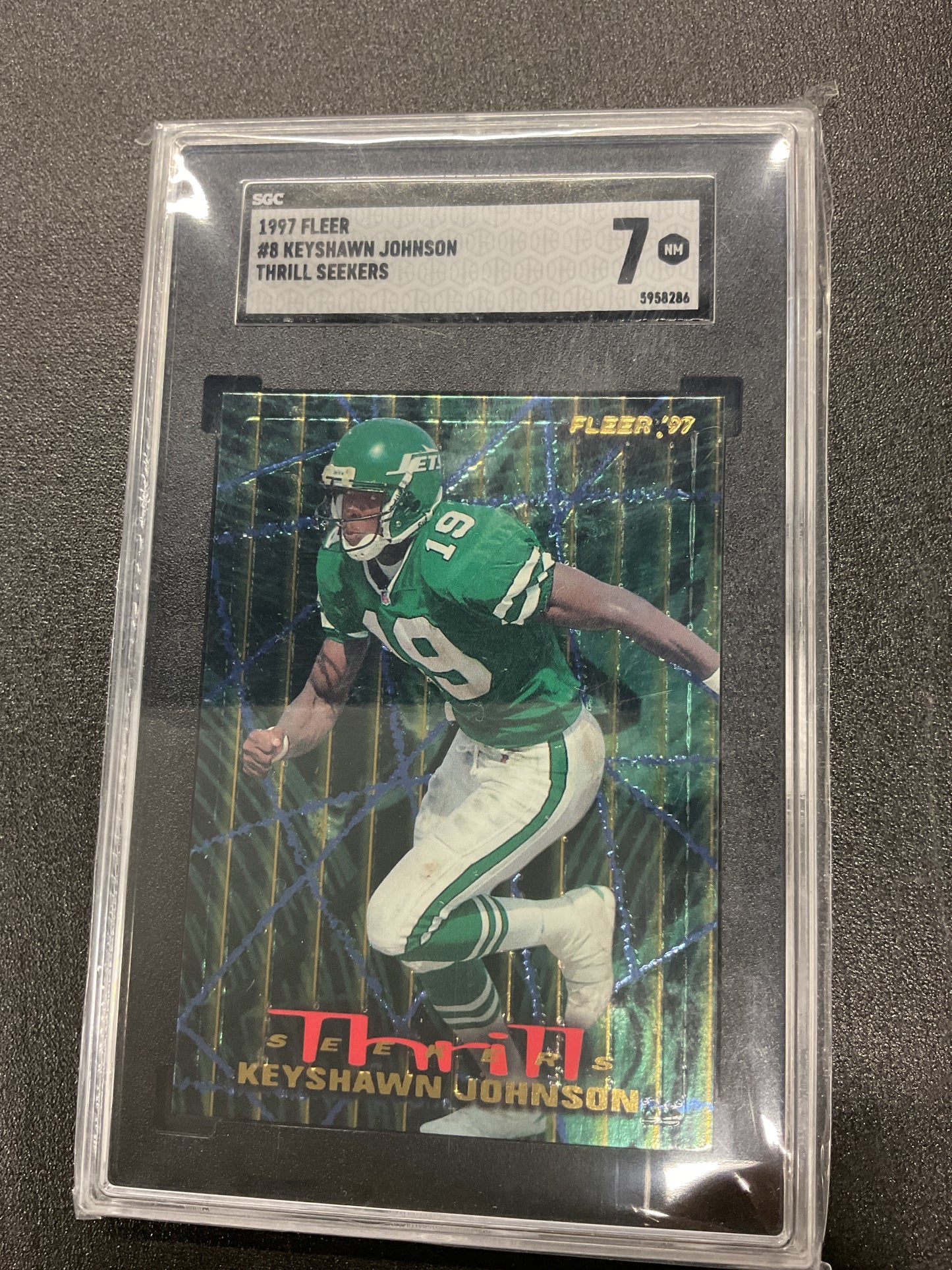 1997 Fleer Keyshawn Johnson