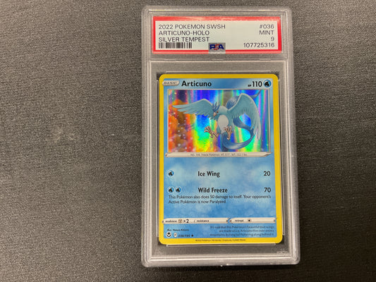 2022 Articuno Holo PSA 9