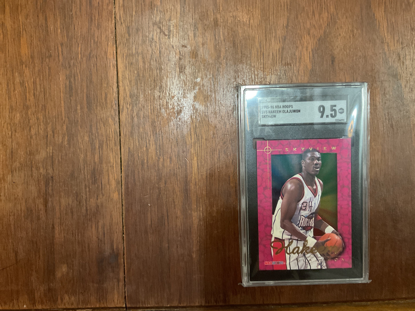 1995/96 Hoops Hakeem Olajuwon Skyview