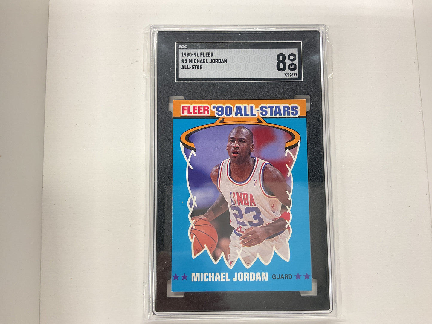 1990/91 Fleer Michael Jordan Allstar