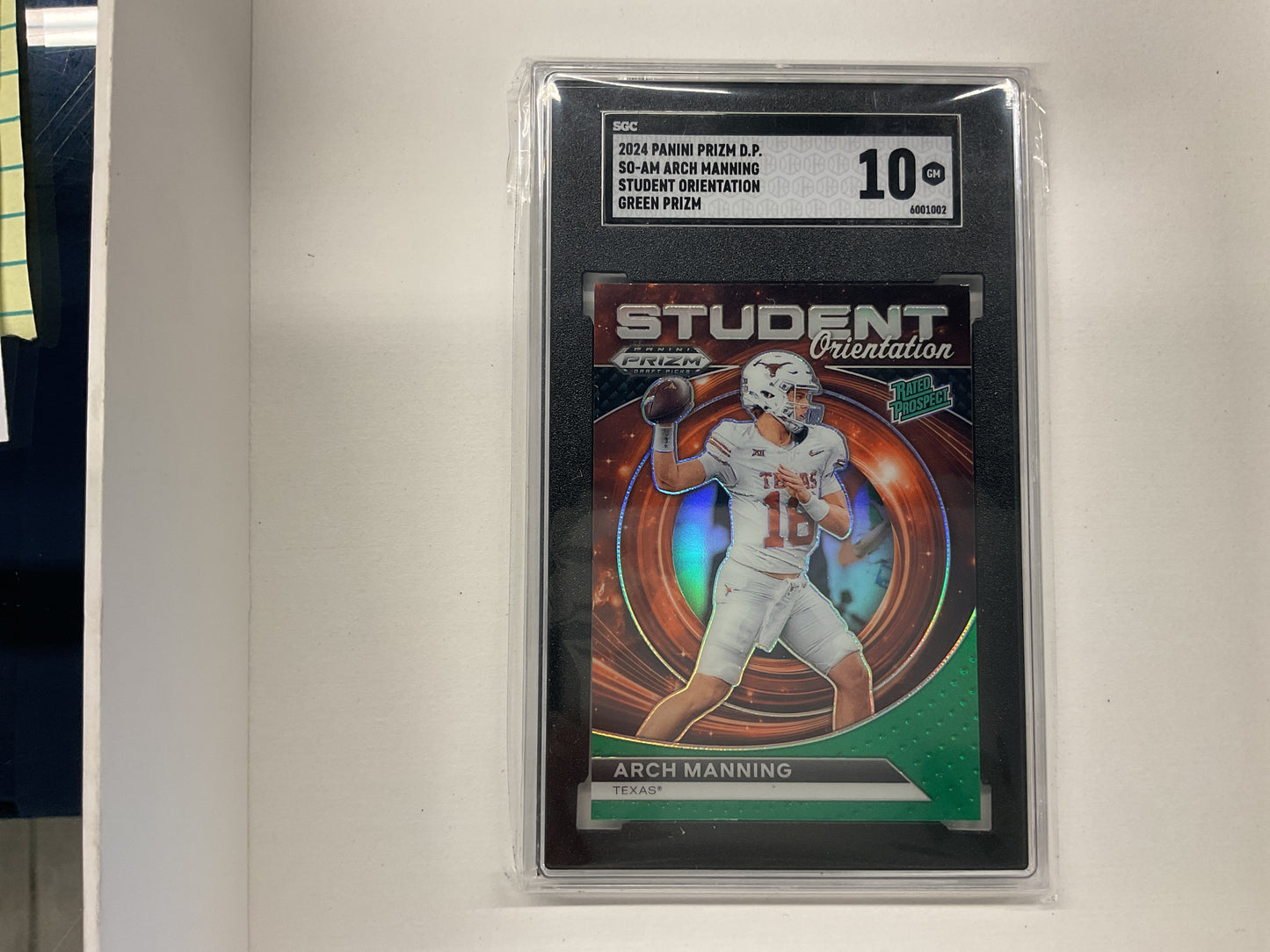 2024 Prizm D.P. Arch Manning student orientation green Prizm