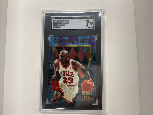 1995/96 Fleer Ultra Michael Jordan Scoring King Hot pack