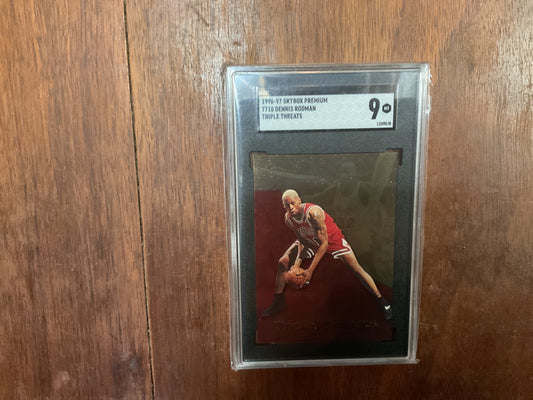1996/97 Skybox Premium Dennis Rodman Triple Threats SP