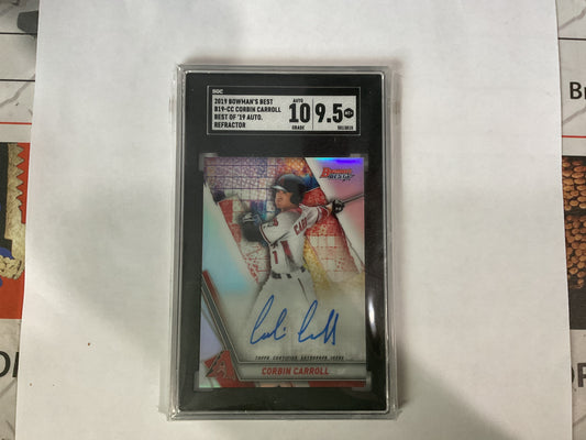 2019 Bowman’s Best Corbin Carroll Refractor Auto