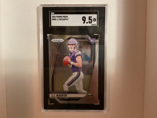 2024 Prizm JJ McCarthy rc #400