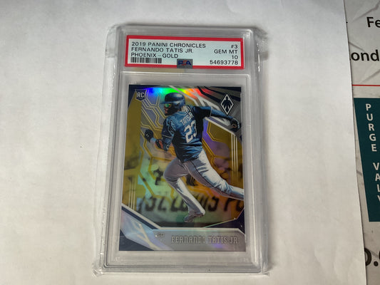 2019 Phoenix Fernando Tatis Gold prizm