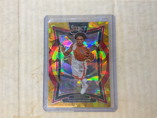 2024/25 Select Amen Thompson Gold cracked ice 6/10
