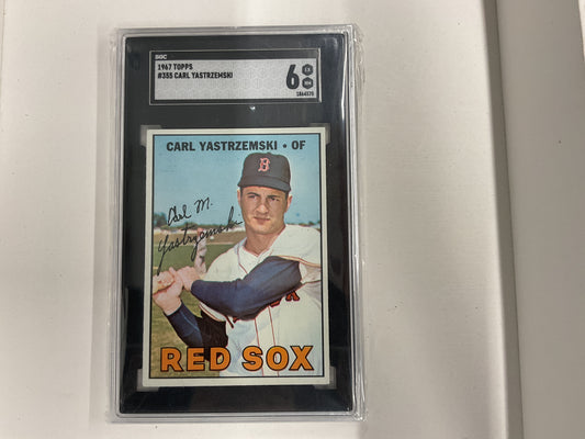 1967 Topps Carl Yastrzemski SGC 6