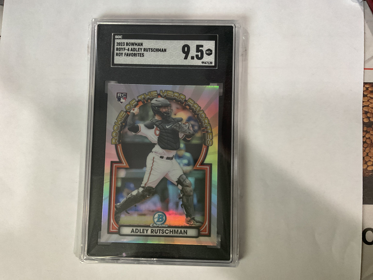 2023 Bowman Adley Rutschman ROY Favorites