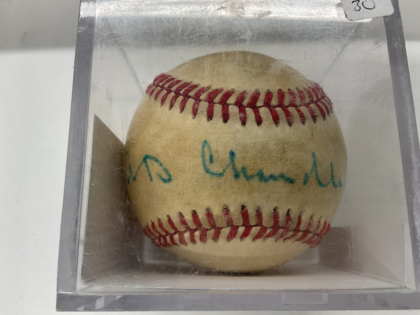 Autographed A.B.Chandler ball JSA