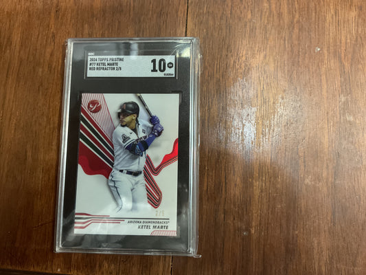 2024 Topps Pristine Ketel Marte Red refractor 2/5