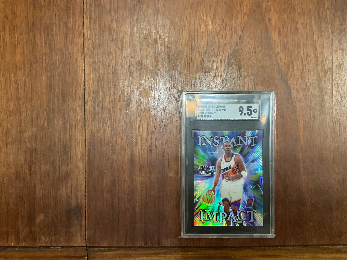1999/00 Topps Chrome Anfernee Hardaway Instant Impact refractor