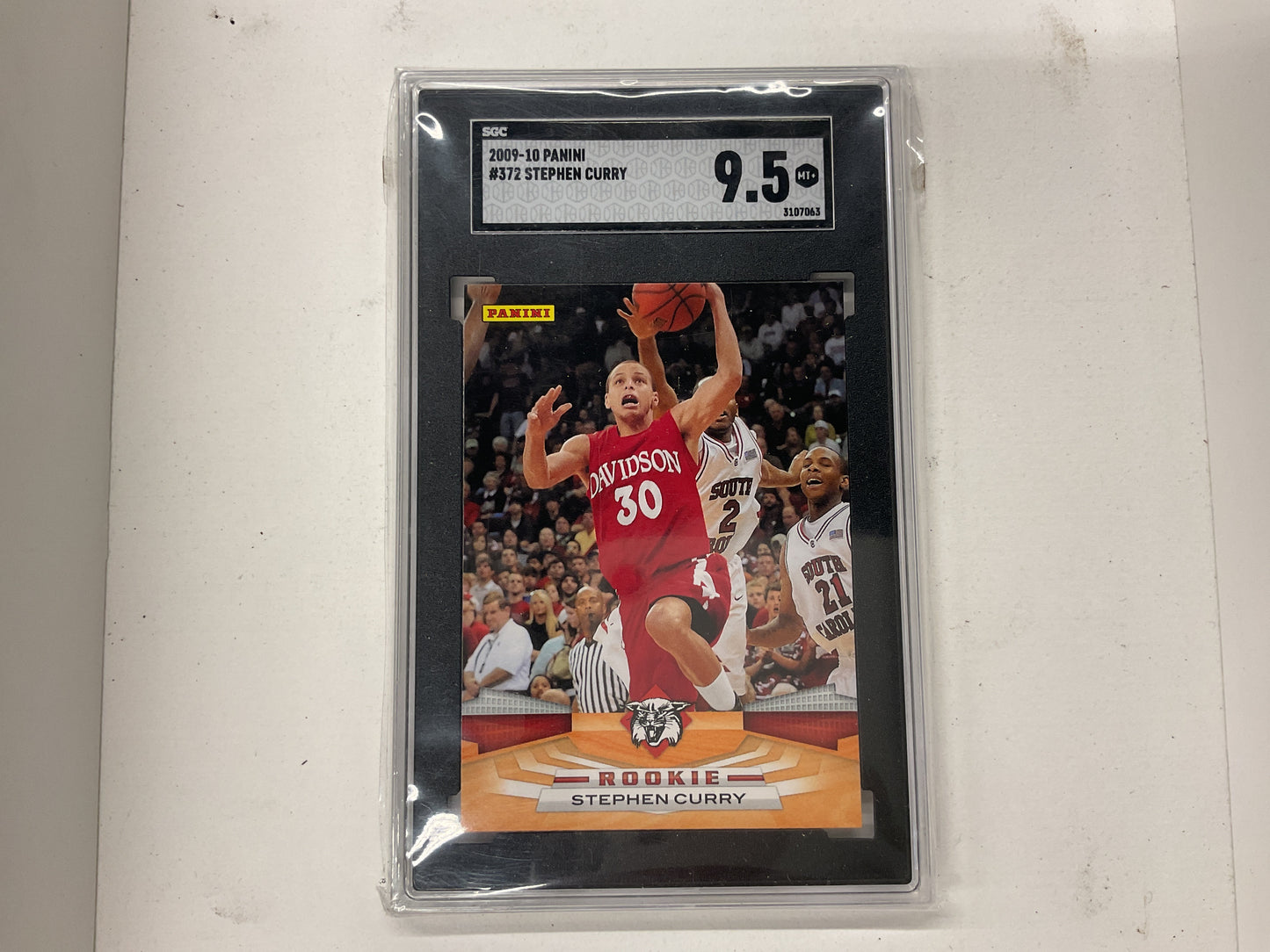 2009/10 Panini Steph Curry rc SGC 9.5