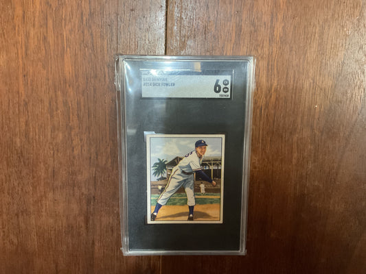 1950 Bowman Dick Fowler