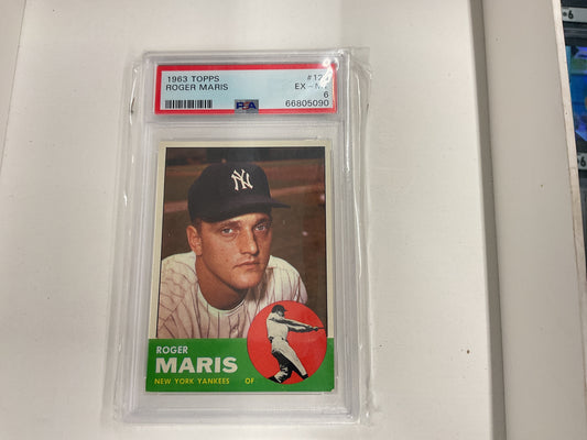 1963 Topps Roger Maris PSA 6