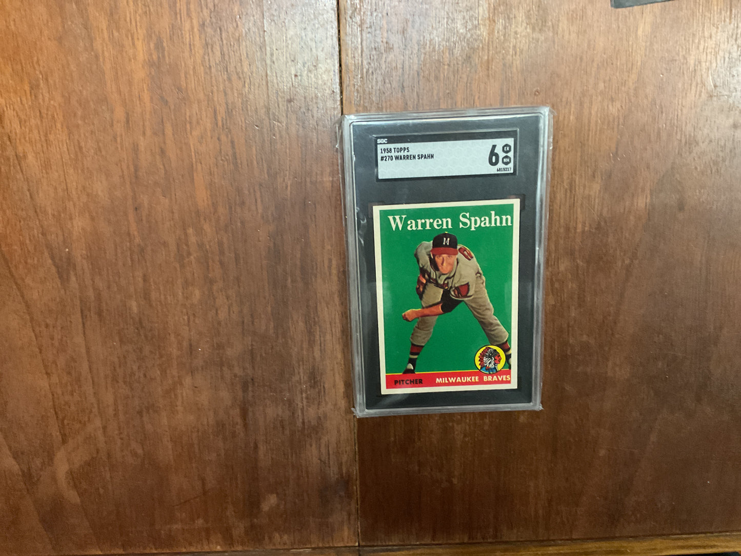 1958 Topps Warren Spahn