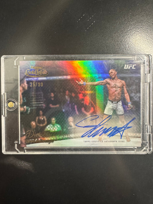 2024 UFC Israel Adesanya Auto /99