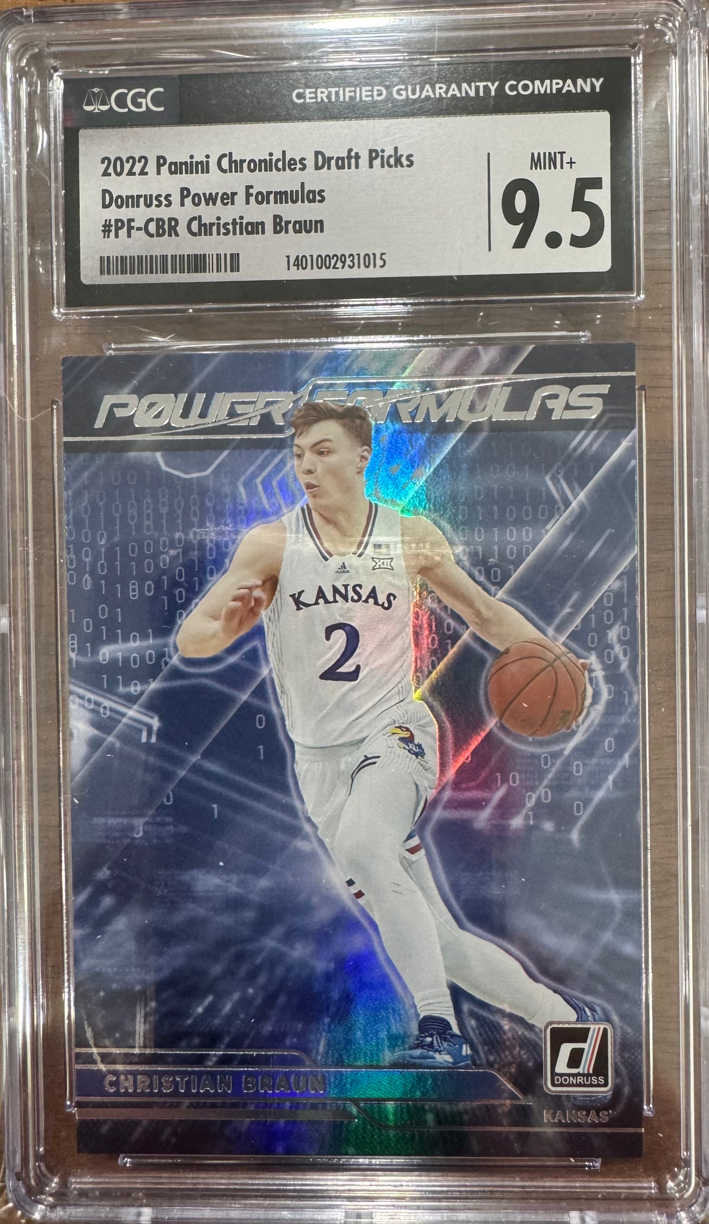 2022 Panini Chronicles Draft Pics Power Formulas - Christian Braun #PF-CBR