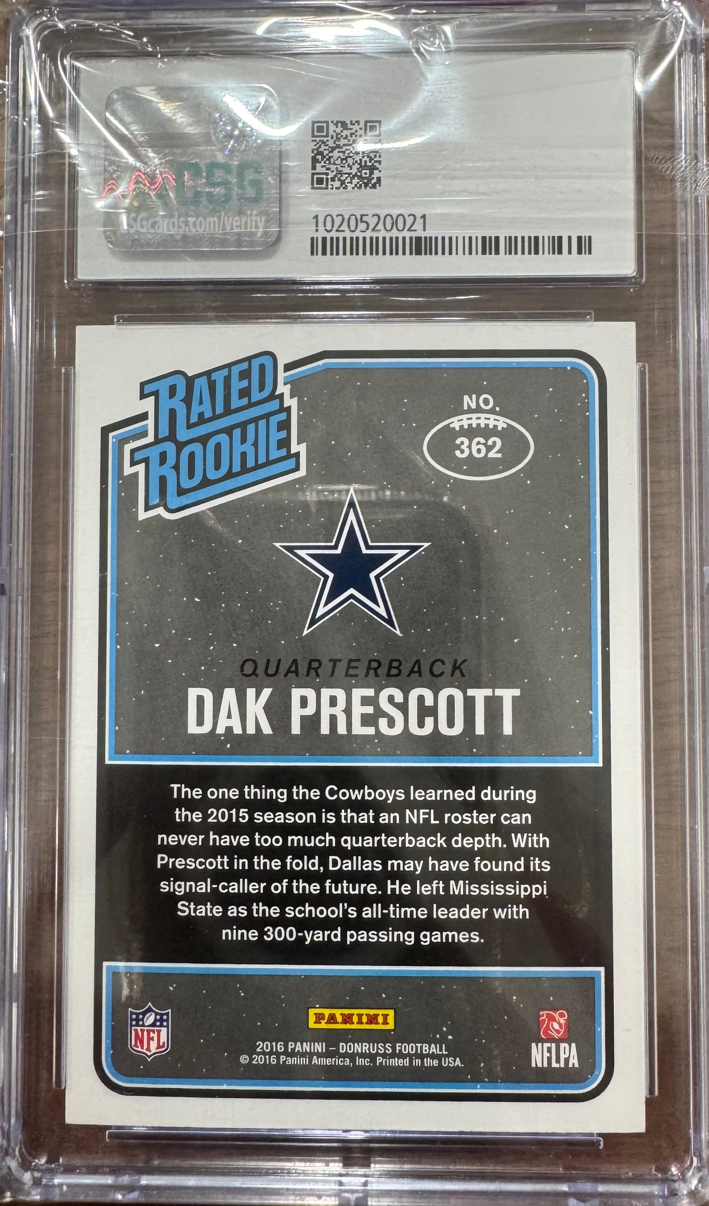2016 Donruss - Dak Prescott #362