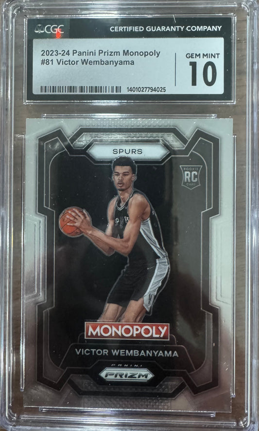 2023-24 Panini Prizm Monopoly - Victor Wembanyama #81