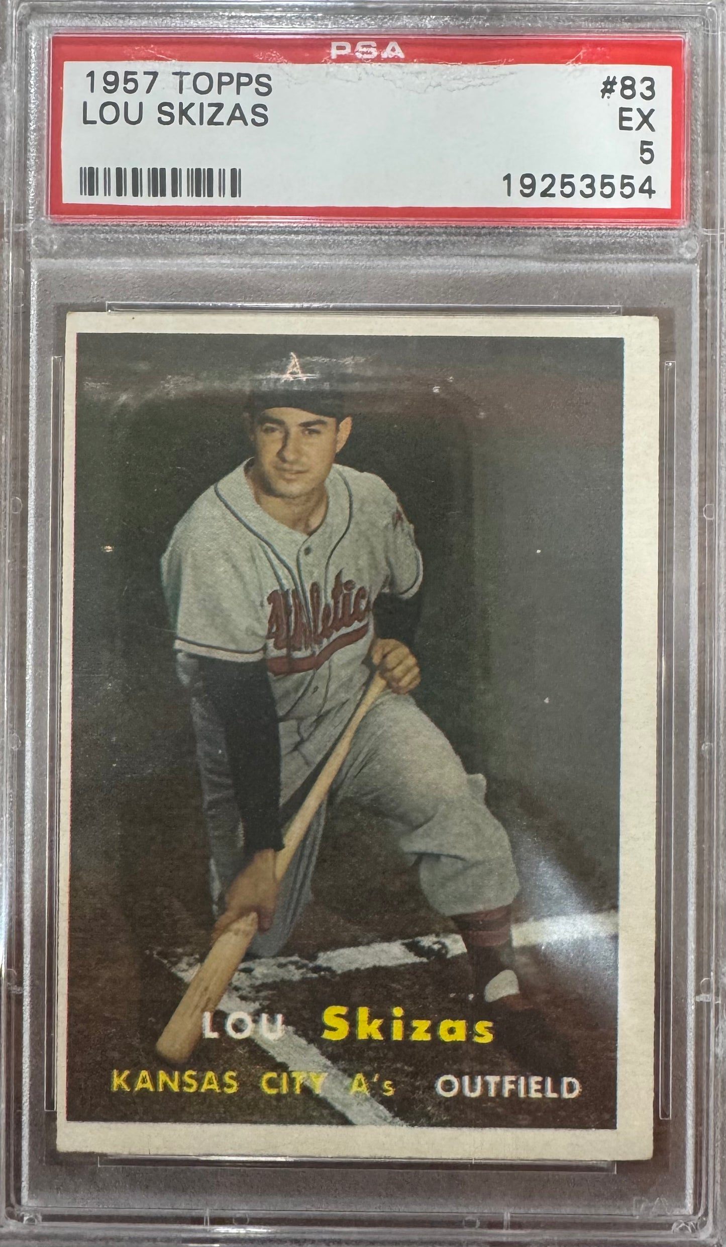 1957 Topps Lou Skizas #83