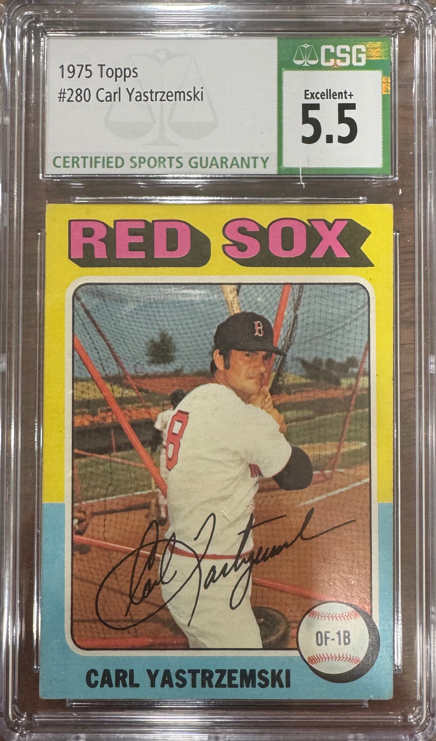 1975 Topps Carl Yastrzemski #280
