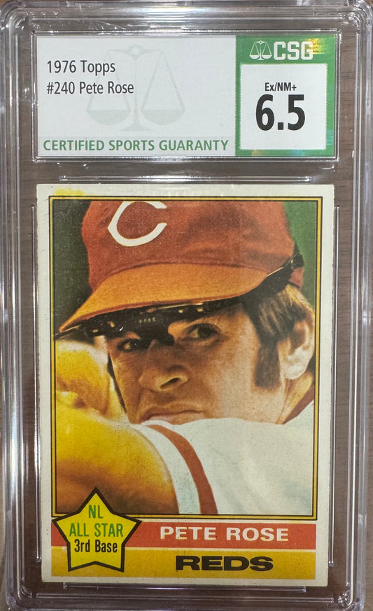 1976 Topps Pete Rose #240