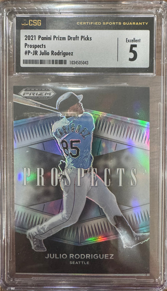 2021 Panin Prizm Draft Picks Prospects Julio Rodriguez #P-JR