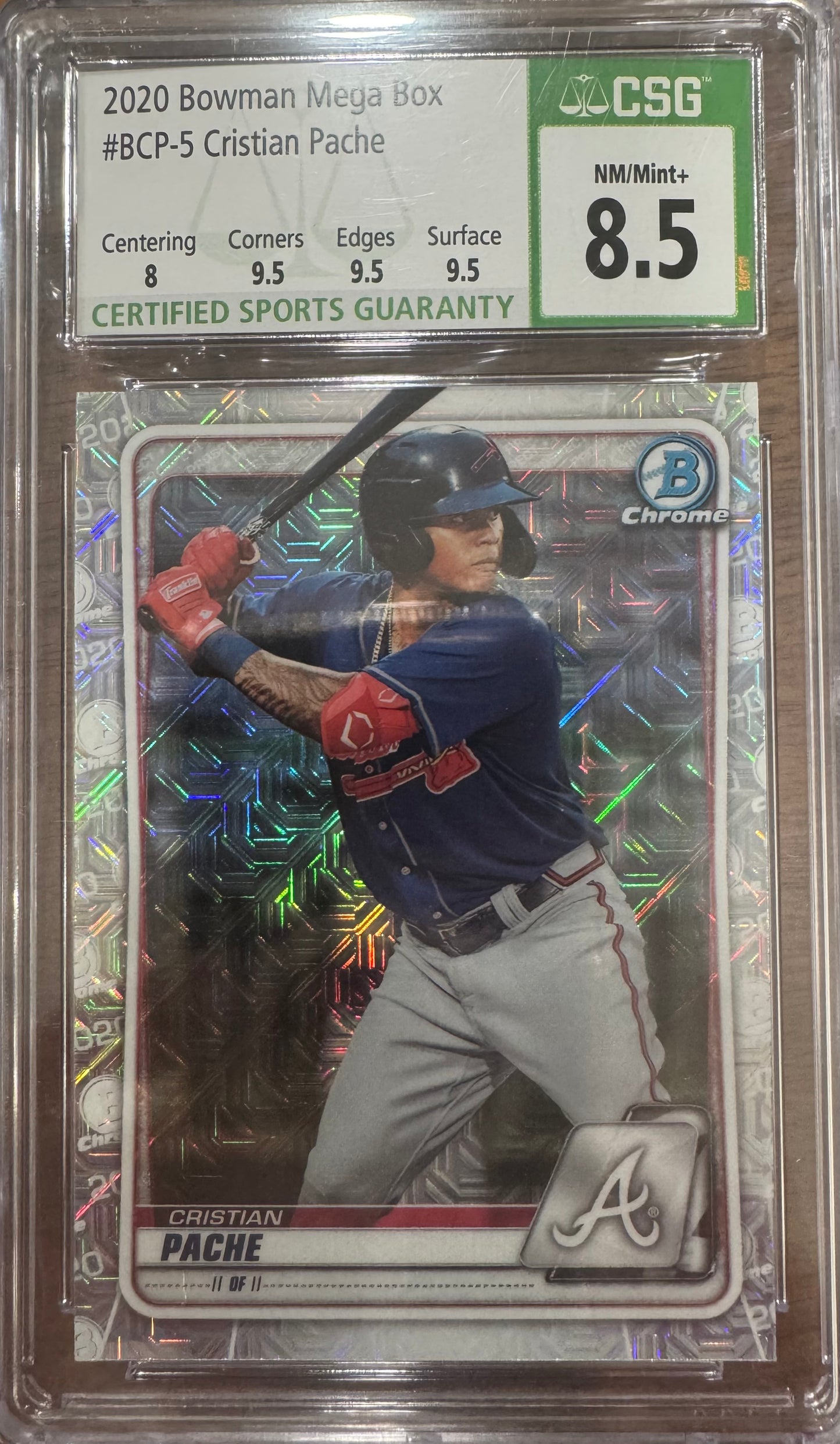 2020 Bowman Mega Box Refractor - Cristian Pache - BCP-5