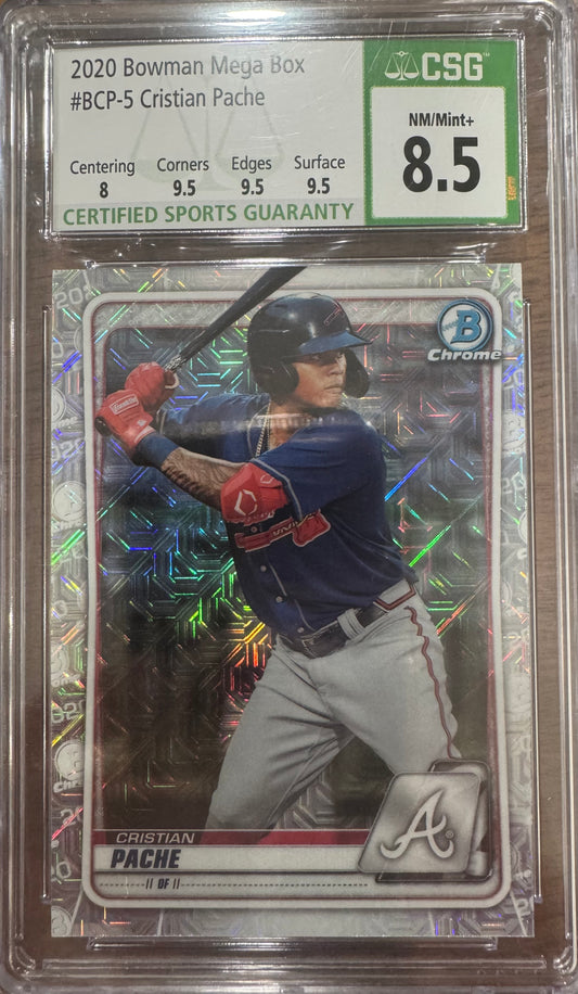 2020 Bowman Mega Box Refractor - Cristian Pache - BCP-5
