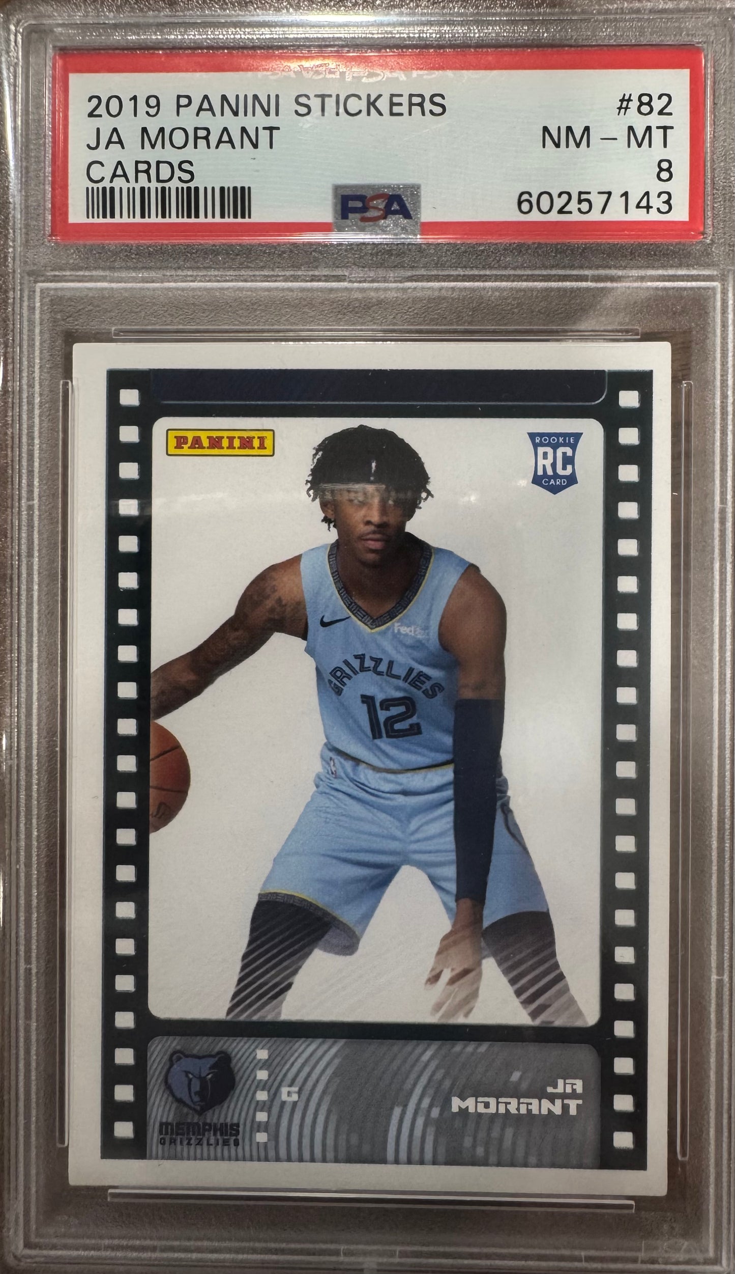 2019 Panini Stickers Ja Morant #82