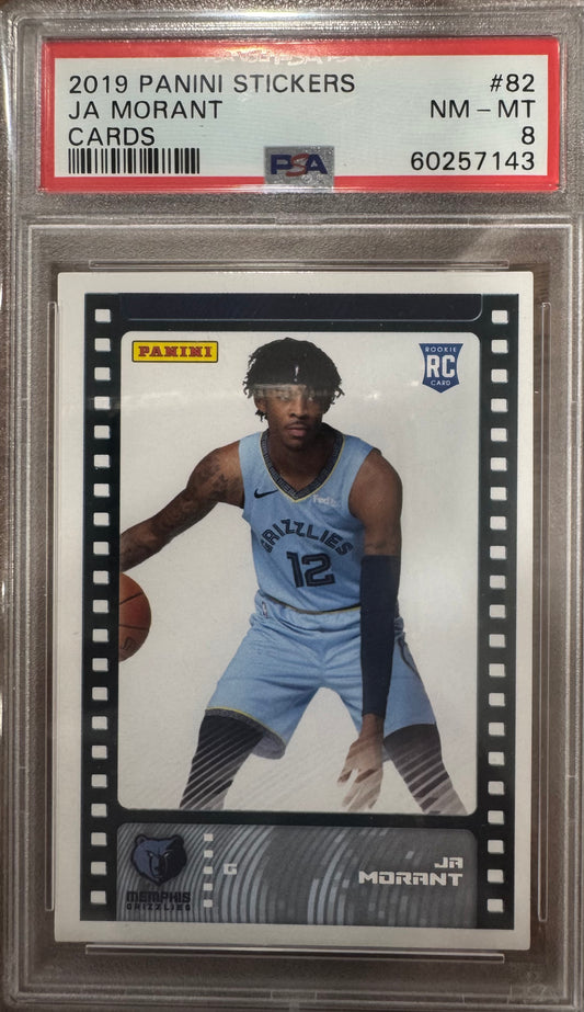 2019 Panini Stickers Ja Morant #82