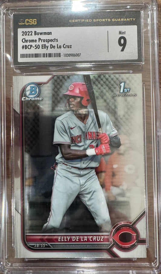 2022 Bowman Elly De La Cruz - #BCP-50