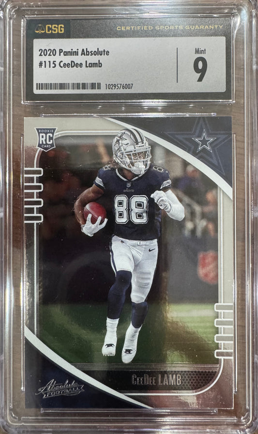 202 Panini Absolute Ceedee Lamb #115