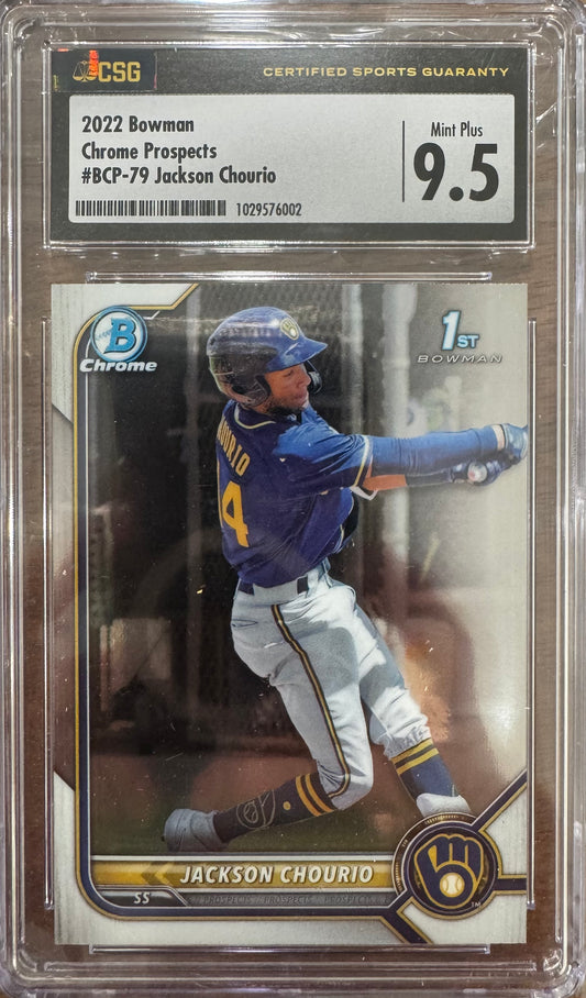 2022 Bowman Chrome Prospects Jackson Churio #BCP-79