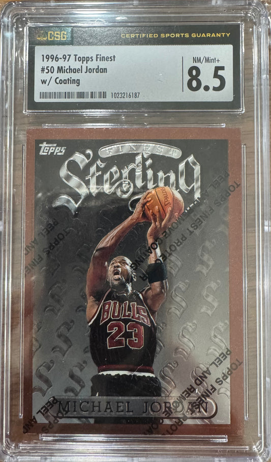 1996-97 Topps Finest Michael Jordan #50